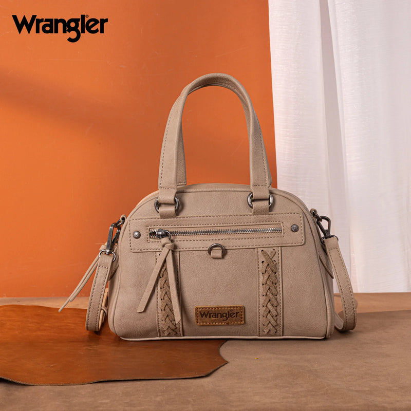 Load image into Gallery viewer, WG185-5112KH - Wrangler Whipstitch Collection Satchel/Crossbody Bag
