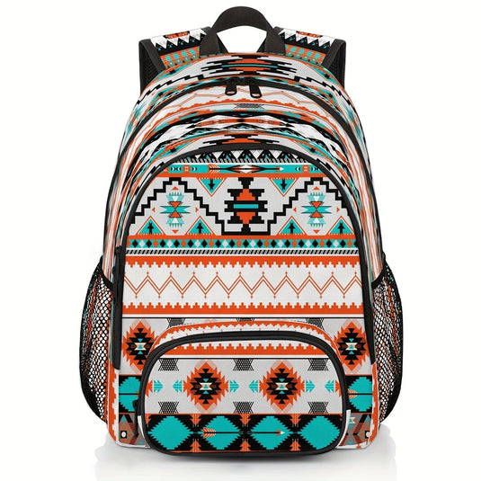 TMBKPK1 - Aztec Pattern Backpack