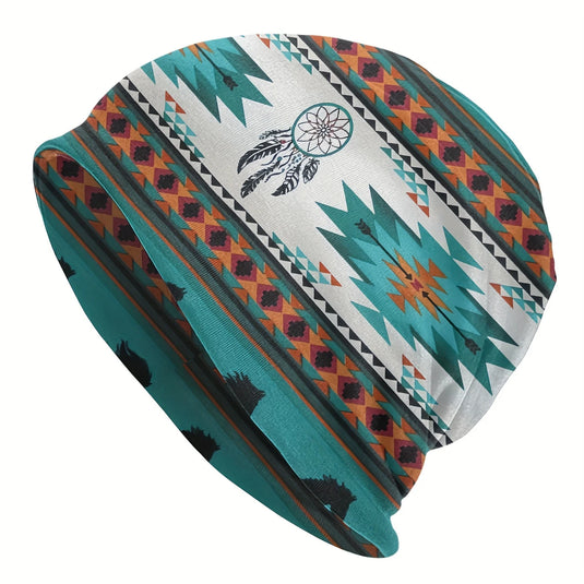 TMBEAN1 - Polyester Aztec Beanie