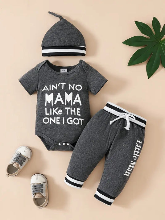 TMCHD48 - Boy's Ain't No Mama 3 Piece Set