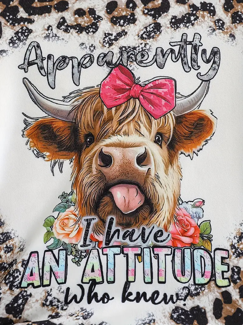 Load image into Gallery viewer, TMCHD17 - Girls 2 Piece Attitude Outfit
