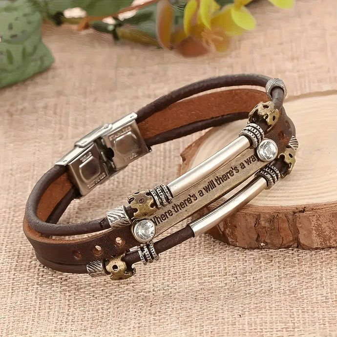 TMBC37 - Where There's a Will Layered Bracelet