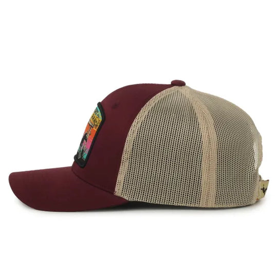 CANARY - 03 - Maroon - Tan