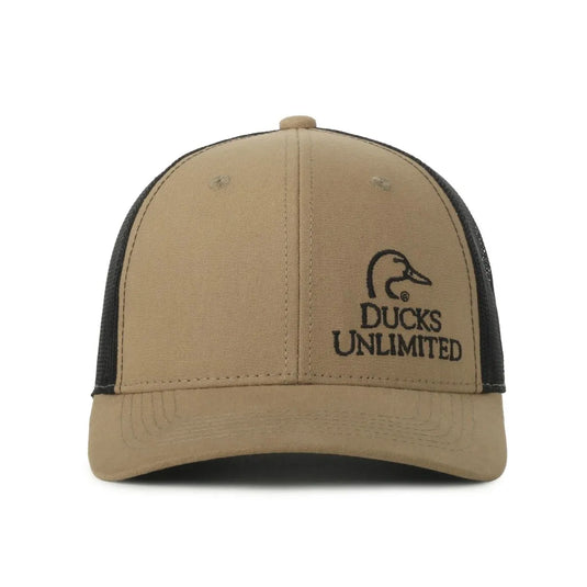 DU73 - Khaki and Black "Ducks Unlimited" Hat