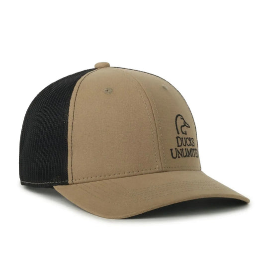 DU73 - Khaki and Black "Ducks Unlimited" Hat