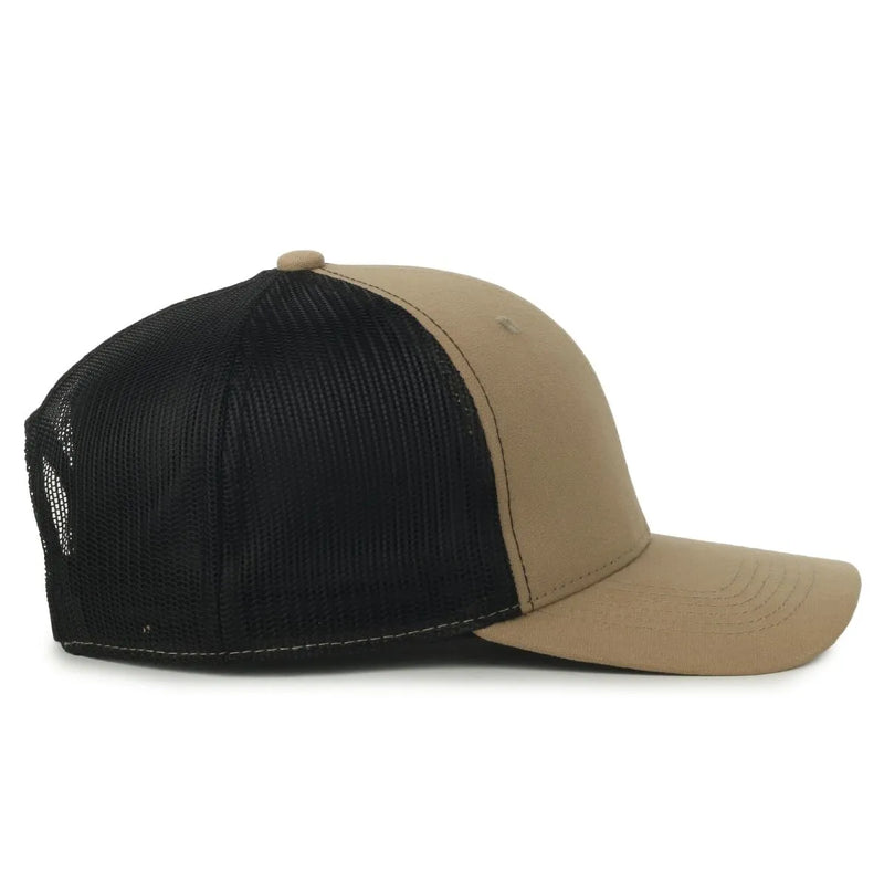 Load image into Gallery viewer, DU73 - Khaki and Black "Ducks Unlimited" Hat

