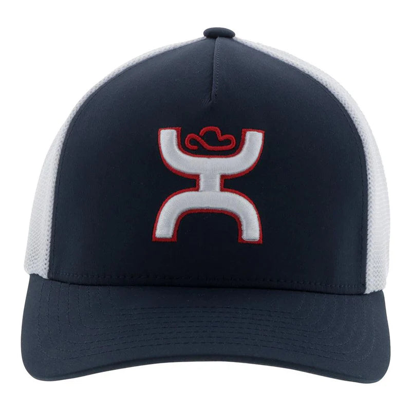 Load image into Gallery viewer, 2012 NVWH - Hooey  &quot;Coach&quot; Navy/White Hat
