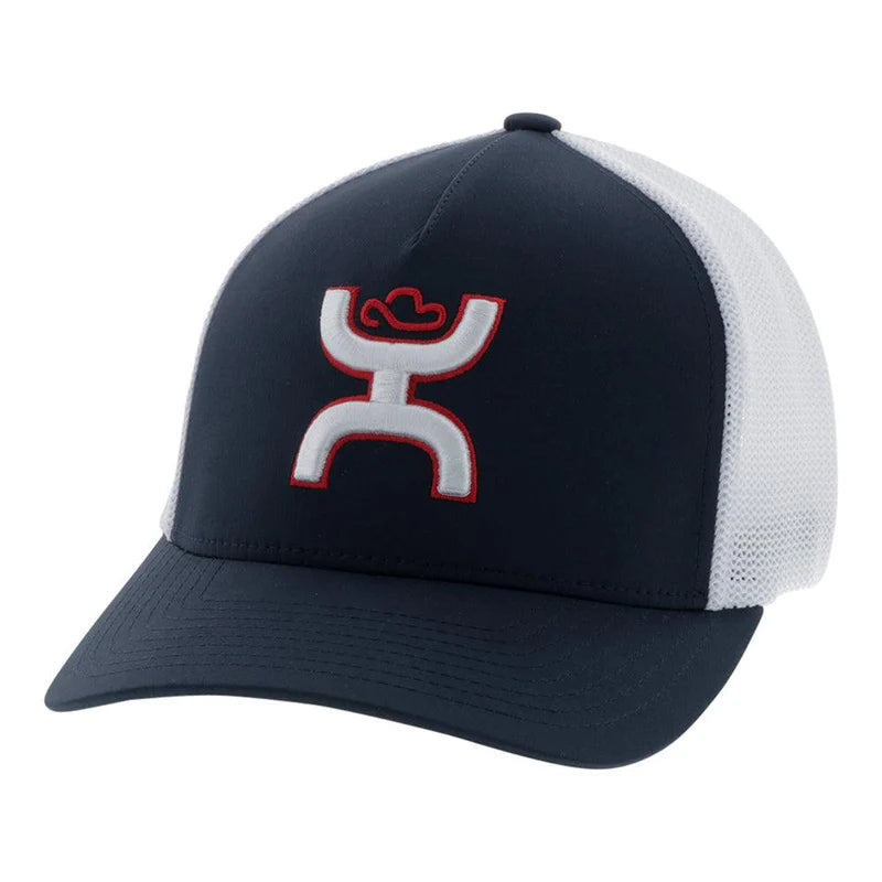 Load image into Gallery viewer, 2012 NVWH - Hooey  &quot;Coach&quot; Navy/White Hat
