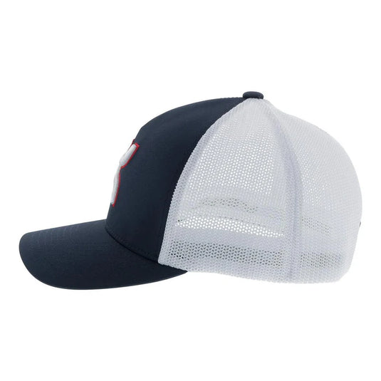 2012 NVWH - Hooey  "Coach" Navy/White Hat