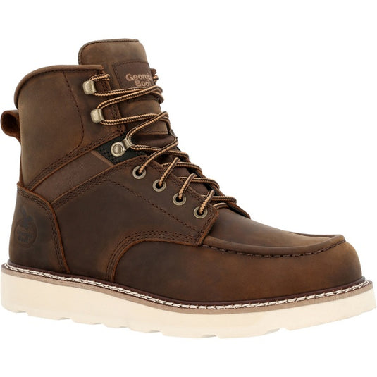 GB00697 - Georgia Boot  6" Moc Toe Work Boot