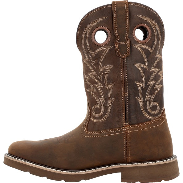 Load image into Gallery viewer, GB00692 - Georgia Boot Carbo-Tec Waterproof Steel Toe Pull-On Work Boot
