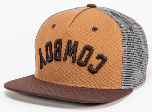 WRNGFCF0001 - Wrangler Cowboy Flipped Graphic on Canvas Cap
