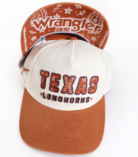 TXWRGBND0001 - Wrangler Texas Longhorns Bandana Cap