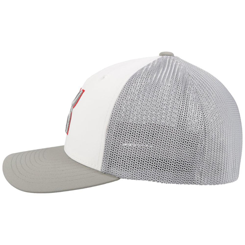 Load image into Gallery viewer, 2112 WHGY - HOOEY  &quot;COACH&quot; WHITE/GREY HAT
