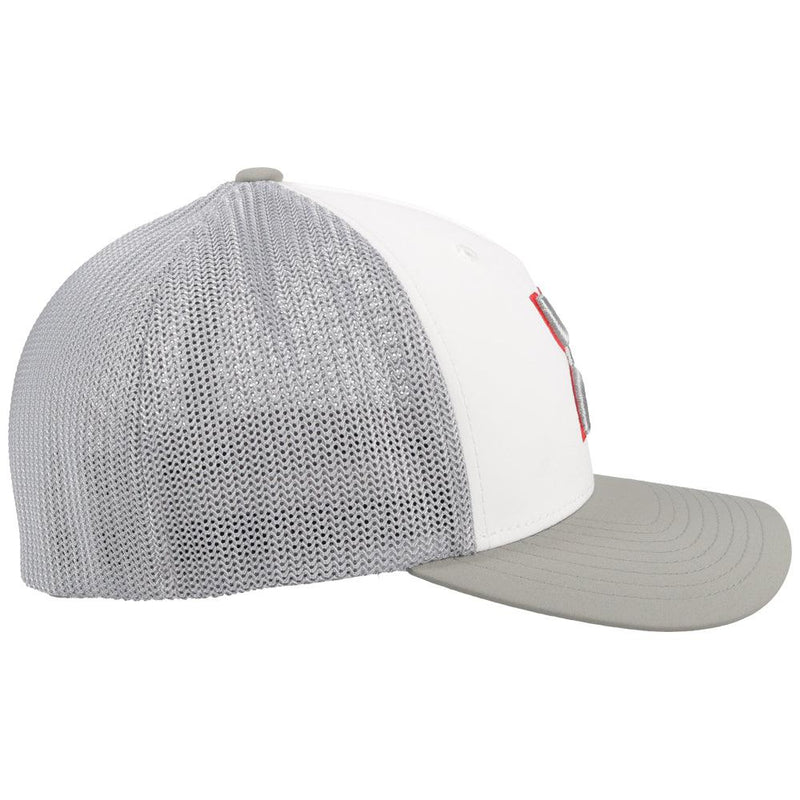 Load image into Gallery viewer, 2112 WHGY - HOOEY  &quot;COACH&quot; WHITE/GREY HAT
