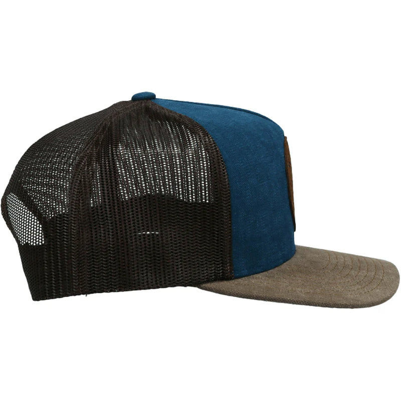 Load image into Gallery viewer, 2114T-BLBR - HOOEY  &quot;SPUR&quot; BLUE/BROWN HAT
