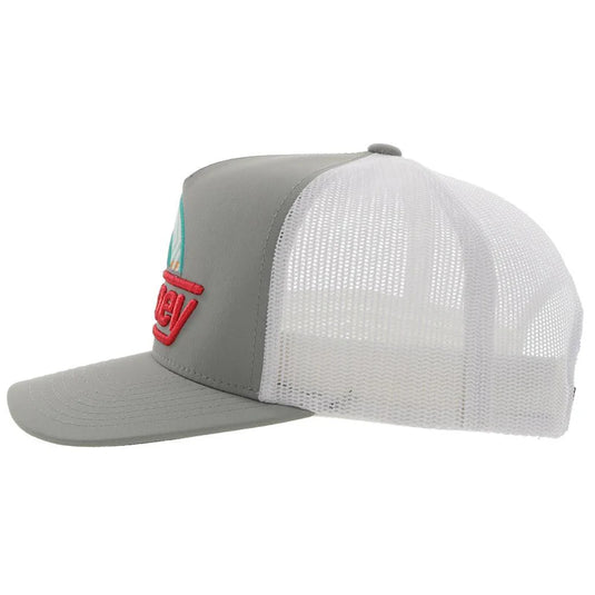 2115T-GYWH - HOOEY "SUDS" GREY/WHITE HAT