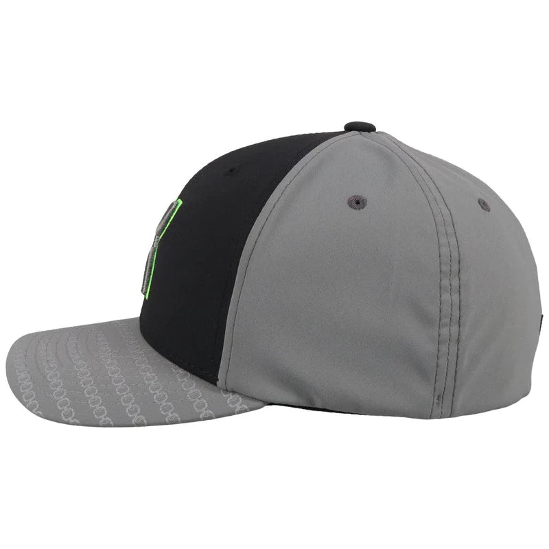 Load image into Gallery viewer, 2119BKGY - Hooey &quot;Solo III&quot; Black/Grey Cap
