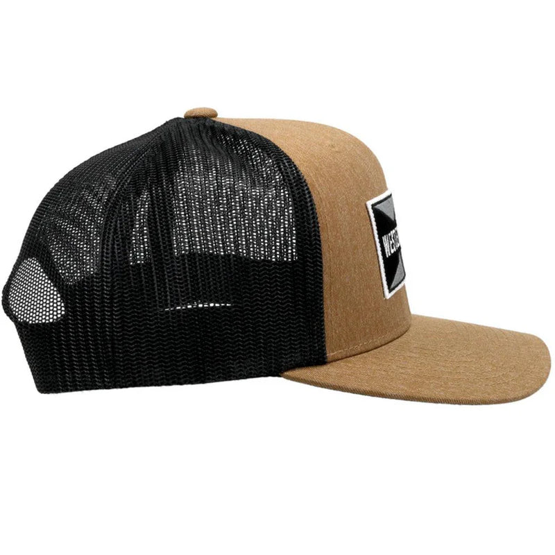 Load image into Gallery viewer, 2130T-BRBK - HOOEY  &quot;HOLLEY&quot; BROWN/BLACK HAT
