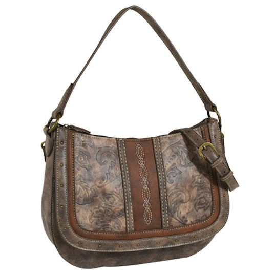 2161594 - Justin Hobo Bag Weathered Tooling