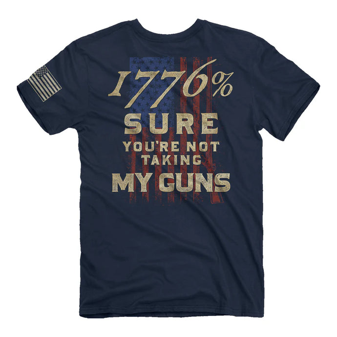 2181 - 1776 My Guns T Shirt