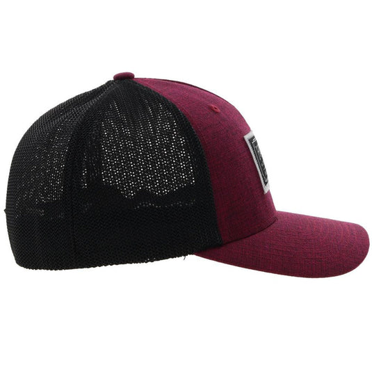 2202 PLBK - HOOEY  "DOC" PURPLE/BLACK HAT