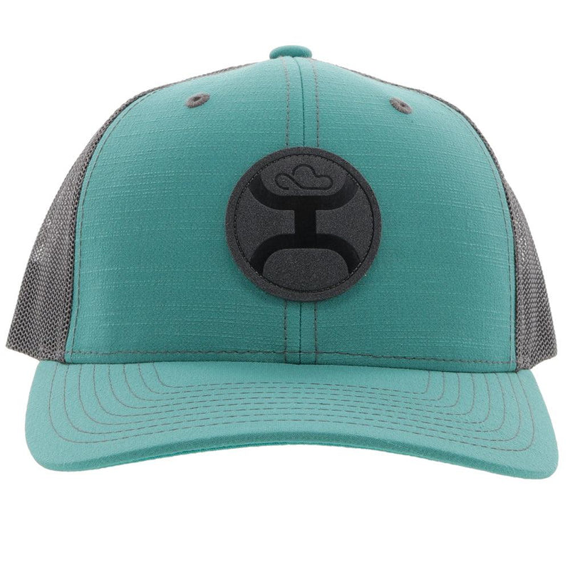 Load image into Gallery viewer, 2205T-TLGY - Hooey "Blush" Teal / Grey Hat
