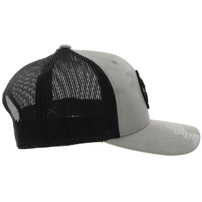 Load image into Gallery viewer, 2209T GYBK - HOOEY  &quot;O CLASSIC&quot; HOOEY GREY CAMO /BLACK HAT
