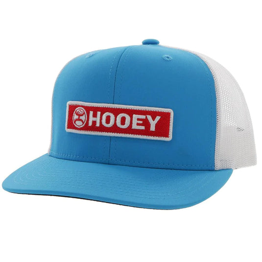 2213T BLWH - HOOEY  "LOCK-UP" BLUE/WHITE HAT