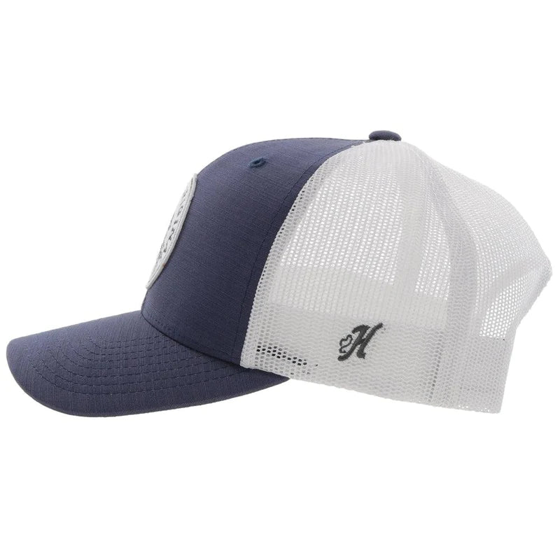 Load image into Gallery viewer, 2226T-NVWH - HOOEY  &quot;QUANAH&quot; HAT, NAVY /WHITE SNAPBACK
