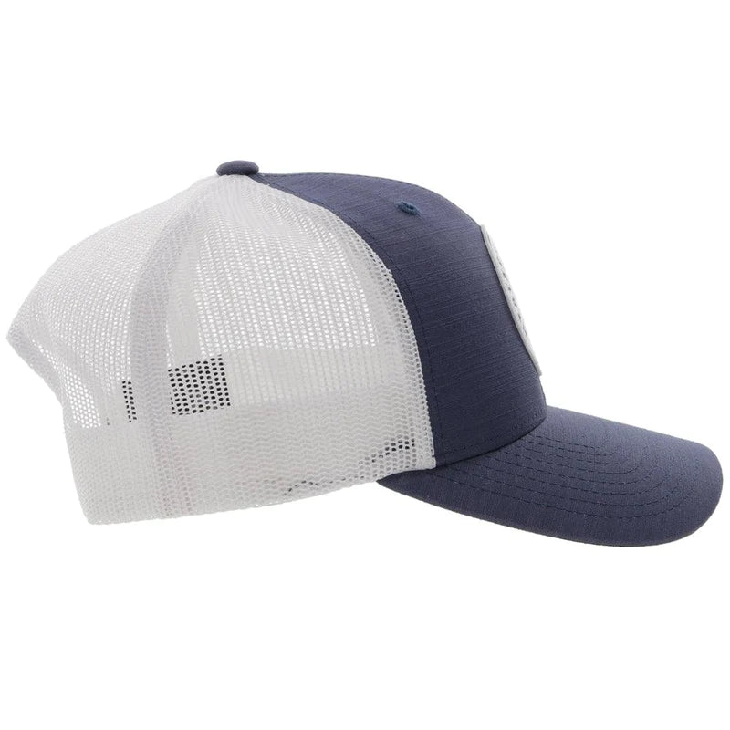 Load image into Gallery viewer, 2226T-NVWH - HOOEY  &quot;QUANAH&quot; HAT, NAVY /WHITE SNAPBACK
