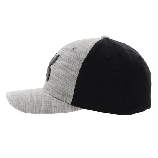 2231 GYBK - Hooey "Ash" Grey /Black Hat