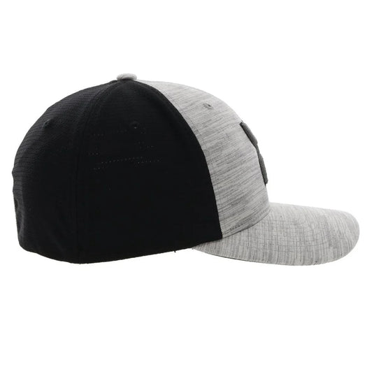 2231 GYBK - Hooey "Ash" Grey /Black Hat