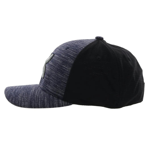 2231-NVBK - Hooey "Ash" Navy/Black Flexfit