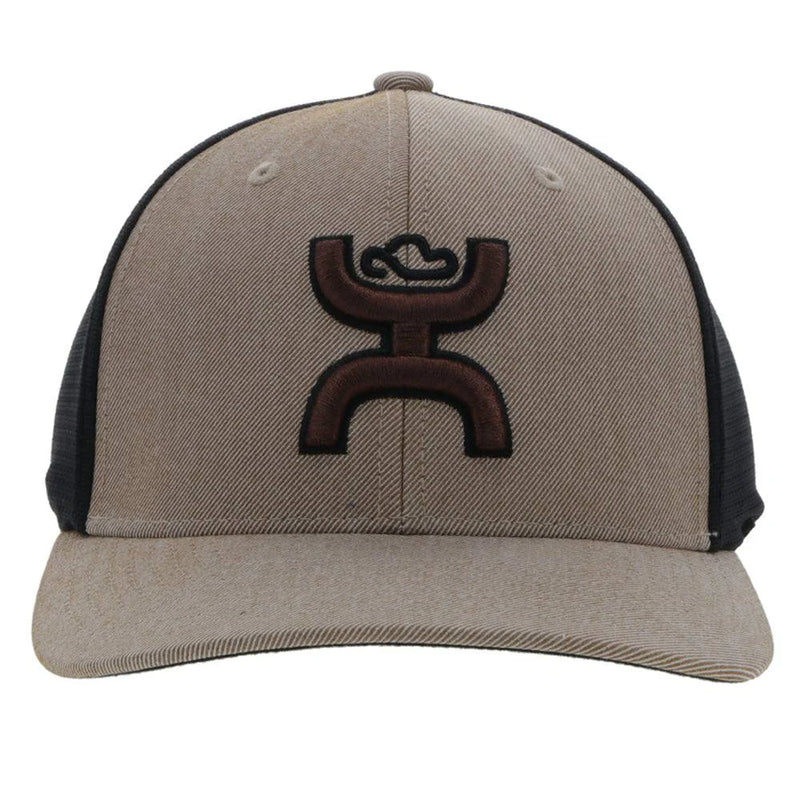 Load image into Gallery viewer, 2231 TNBK - Hooey &quot;Ash&quot; Tan/Black Flexfit Hat
