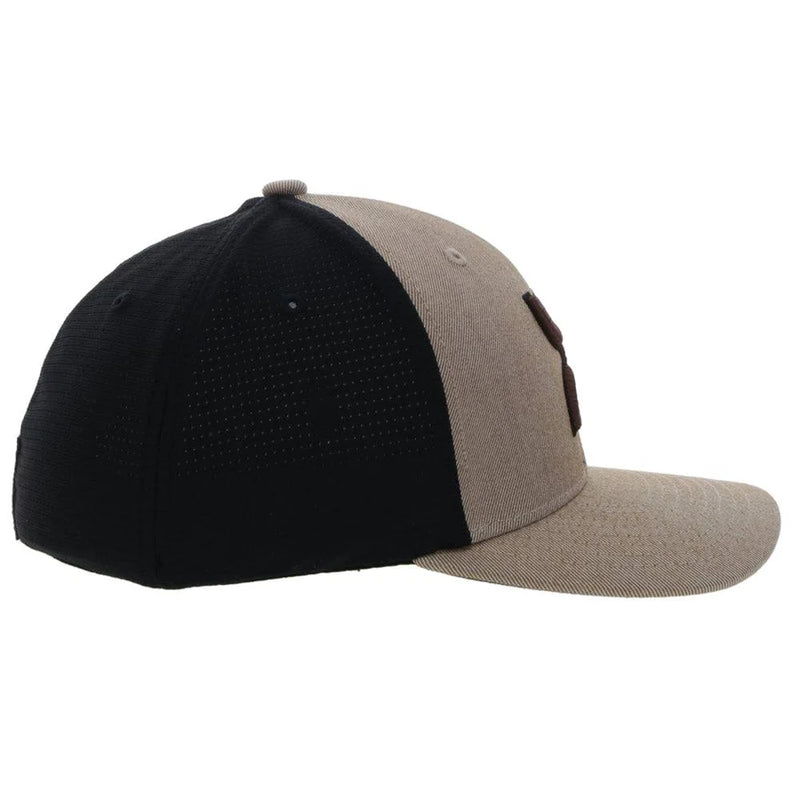 Load image into Gallery viewer, 2231 TNBK - Hooey &quot;Ash&quot; Tan/Black Flexfit Hat
