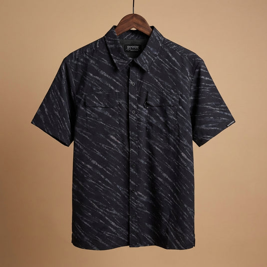 OWS13-9500-001 - Outdoor Nation Men's Anthracite Raptor Everyman Short Sleeve Shirt
