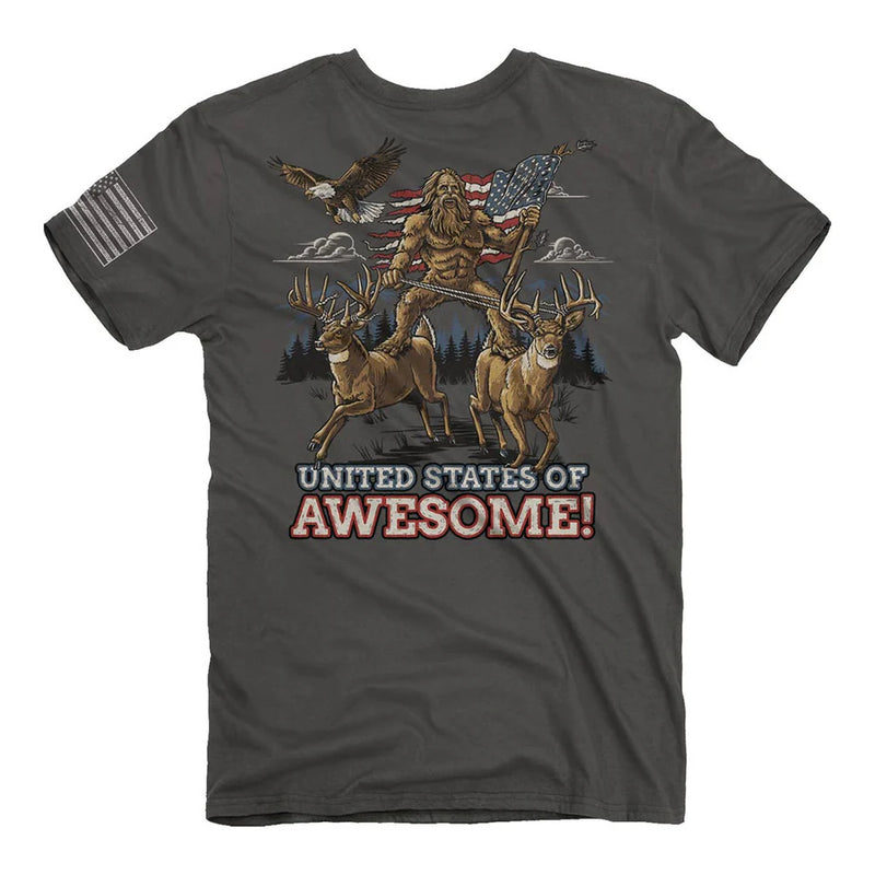 Load image into Gallery viewer, 2309 - Buck Wear - Squatch US Awesome T-Shirt
