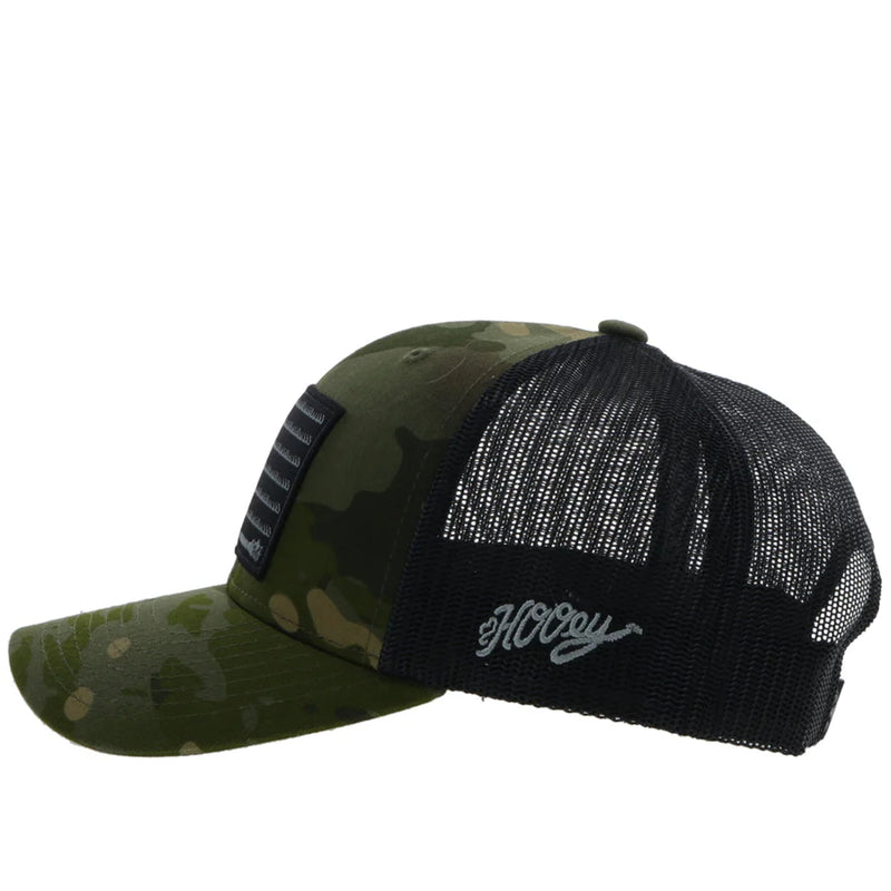 Load image into Gallery viewer, 2310T-CABK - Hooey &quot;Liberty Roper&quot; Dark Camo/Black Hat
