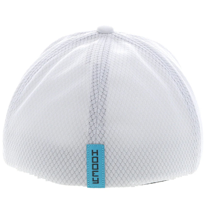 Load image into Gallery viewer, 2312WH - Hooey &quot;Coach&quot; White Hat w/Blue &amp; Charcoal Logo
