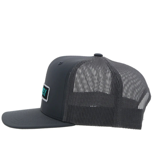 2313T-GY - Hooey "Lock Up" Grey Snapback Hat