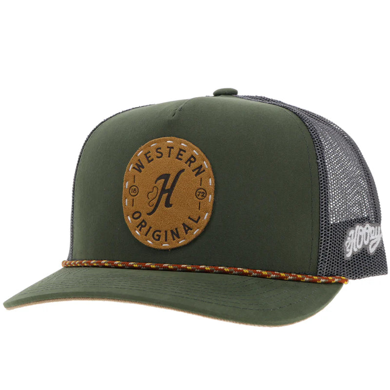 Load image into Gallery viewer, 2314T-OLGY - Hooey &quot;Spur&quot; Olive/Grey Hat
