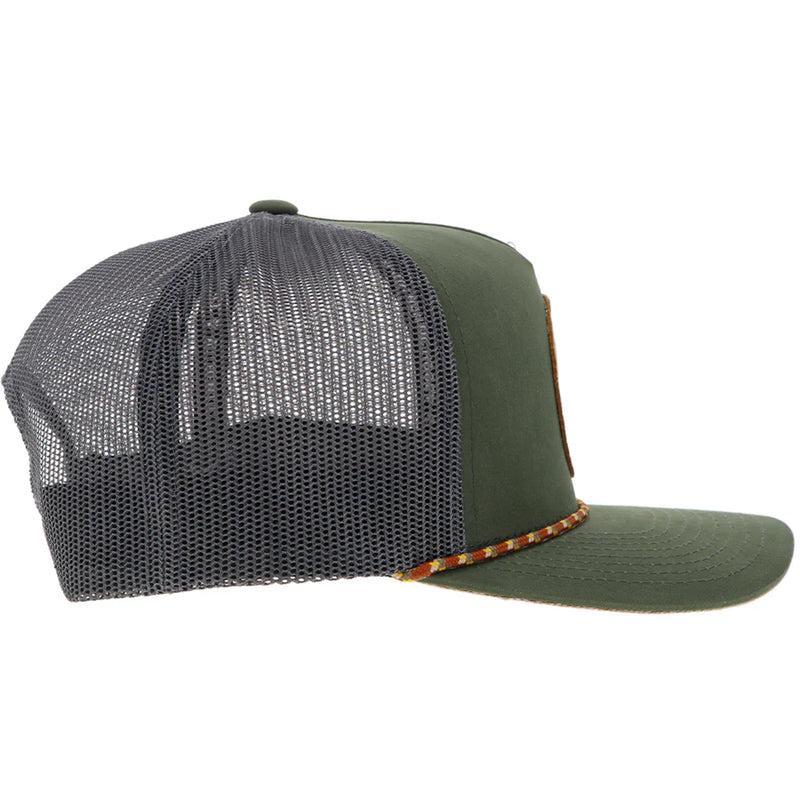 Load image into Gallery viewer, 2314T-OLGY - Hooey &quot;Spur&quot; Olive/Grey Hat
