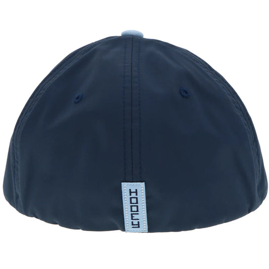 2319BLNV-01 - Hooey "Solo " Flexfit Hat Light/Blue/Navy w/ Hooey Logo