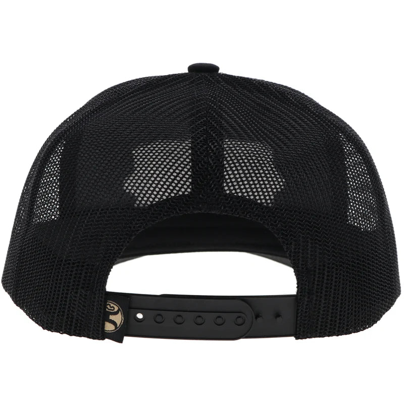 Load image into Gallery viewer, 2322T-BK - Hooey "Diamond" Hat Black w/Light Blue/Black/ White Patch
