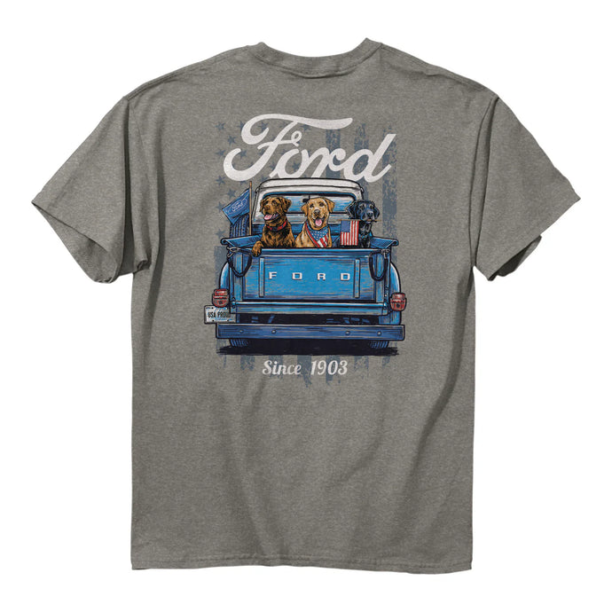 2327 - Ford - USA Labs Truck T Shirt