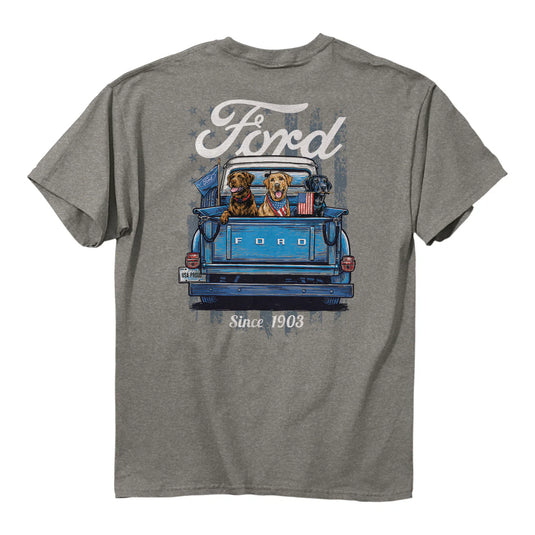 2327 - Ford - USA Labs Truck T Shirt