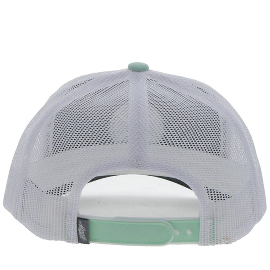 2346T-MTWH - Hooey  "Primo" Mint/White Hat w/Grey & White Patch
