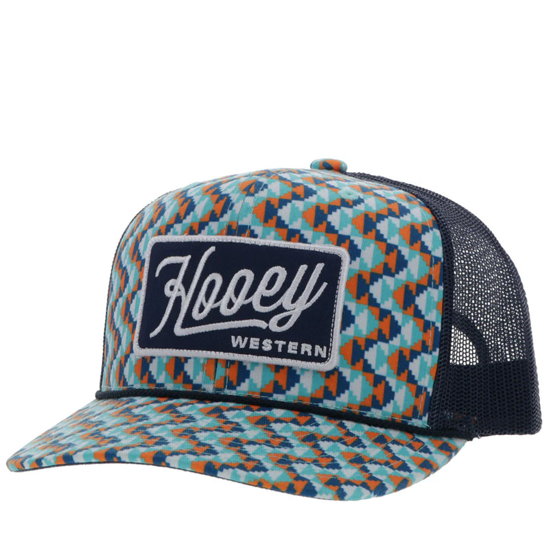 Load image into Gallery viewer, 2348T-BLNV - Hooey "Lakota" Blue/Navy Hat
