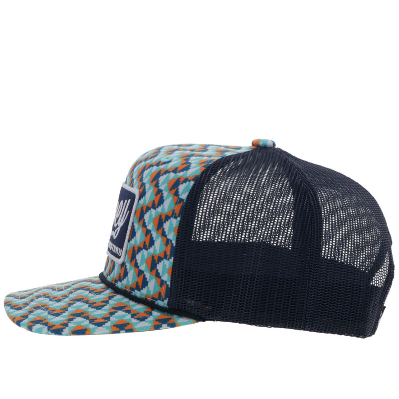 Load image into Gallery viewer, 2348T-BLNV - Hooey "Lakota" Blue/Navy Hat
